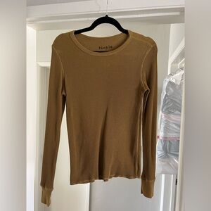 Noble Women's Waffle Long Sleeve Top